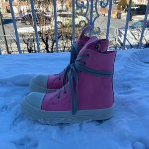 Rick Owens Pink Mainline Ramones SS20 [EU37 - Women’s 6.5]